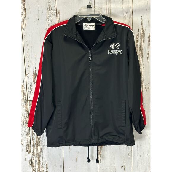 Vintage 90s Kaepa Red/ Black Zip Up Jacket - Picture 1 of 5